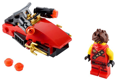 LEGO Set-Kai Drifter (Polybag)-Ninjago-30293-1-Creative Brick Builders